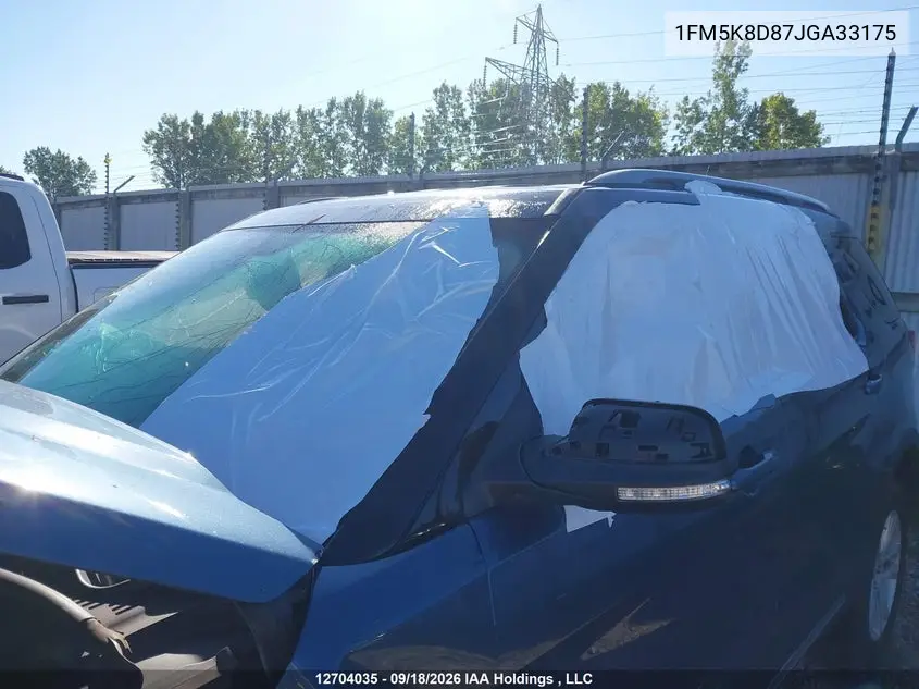 2018 FORD EXPLORER VIN 1FM5K8D87JGA33175 — фото 22