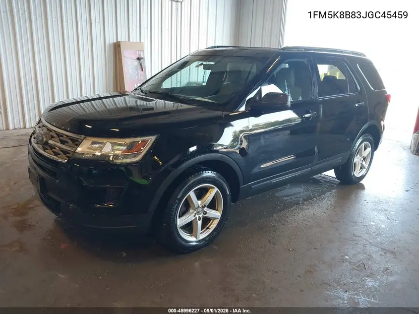 2018 FORD EXPLORER VIN 1FM5K8B83JGC45459 — фото 2