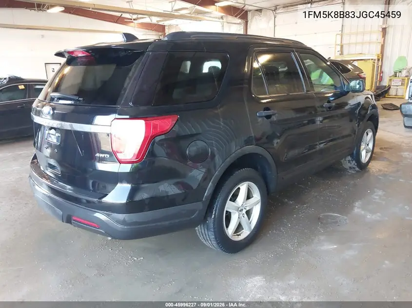 2018 FORD EXPLORER VIN 1FM5K8B83JGC45459 — фото 4
