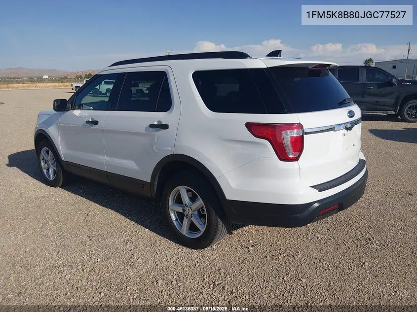 2018 FORD EXPLORER VIN 1FM5K8B80JGC77527 — фото 3