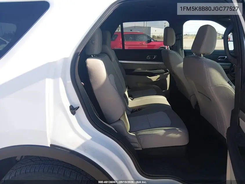 2018 FORD EXPLORER VIN 1FM5K8B80JGC77527 — фото 8