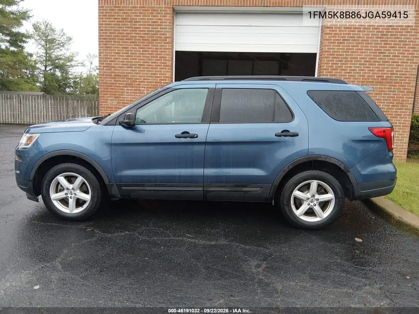2018 FORD EXPLORER VIN 1FM5K8B86JGA59415 — фото 15