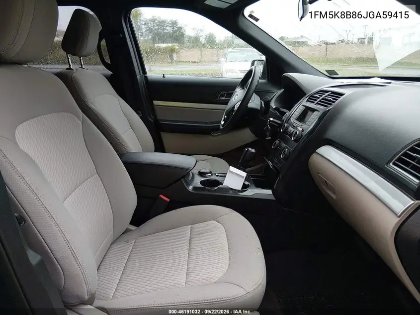 2018 FORD EXPLORER VIN 1FM5K8B86JGA59415 — фото 5