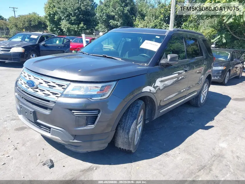 2018 FORD EXPLORER VIN 1FM5K8D80JGA17075 — фото 2