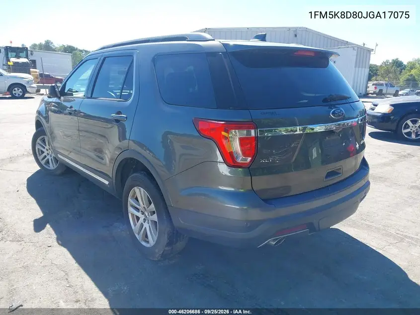 2018 FORD EXPLORER VIN 1FM5K8D80JGA17075 — фото 3