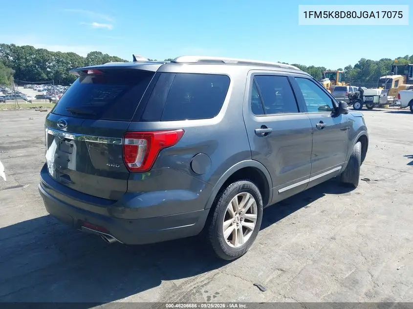 2018 FORD EXPLORER VIN 1FM5K8D80JGA17075 — фото 4
