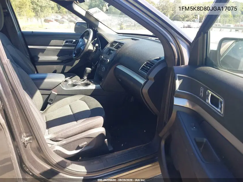 2018 FORD EXPLORER VIN 1FM5K8D80JGA17075 — фото 5
