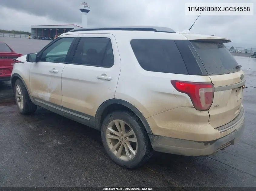 2018 FORD EXPLORER VIN 1FM5K8D8XJGC54558 — фото 3