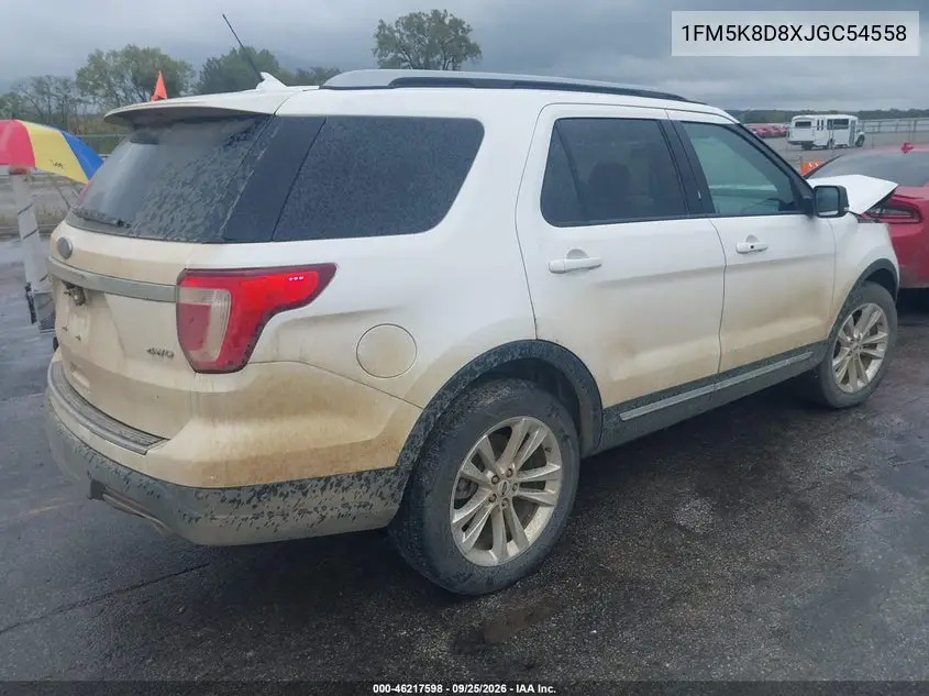 2018 FORD EXPLORER VIN 1FM5K8D8XJGC54558 — фото 4
