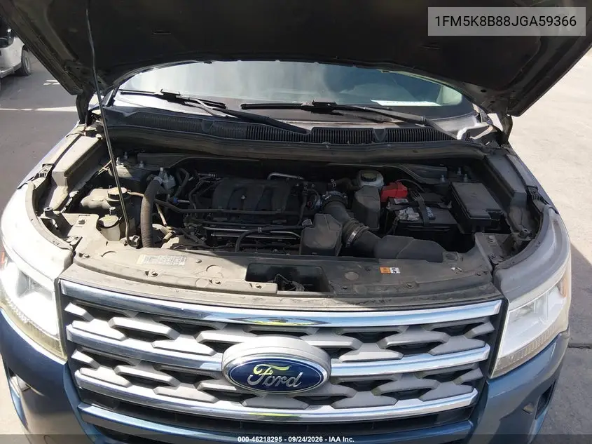 2018 FORD EXPLORER VIN 1FM5K8B88JGA59366 — фото 10