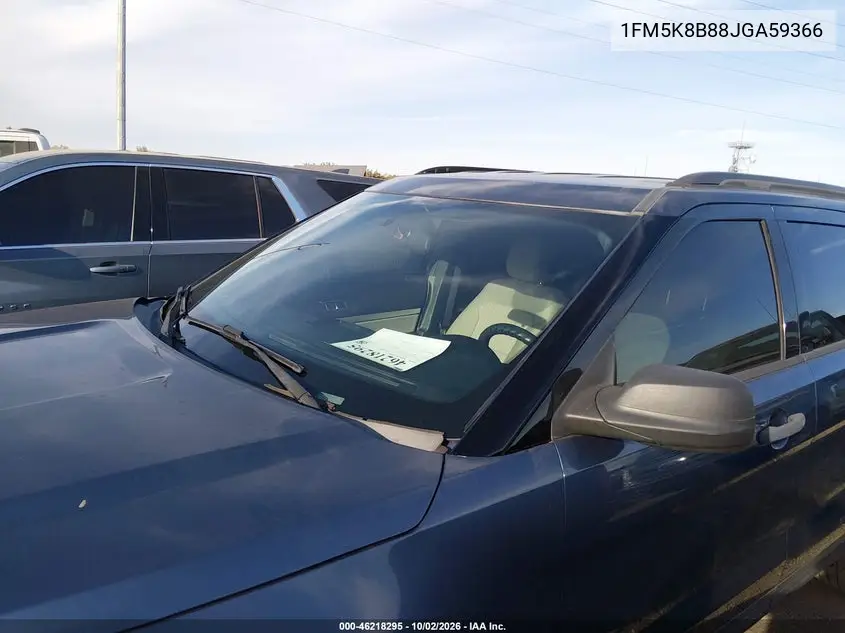 2018 FORD EXPLORER VIN 1FM5K8B88JGA59366 — фото 13