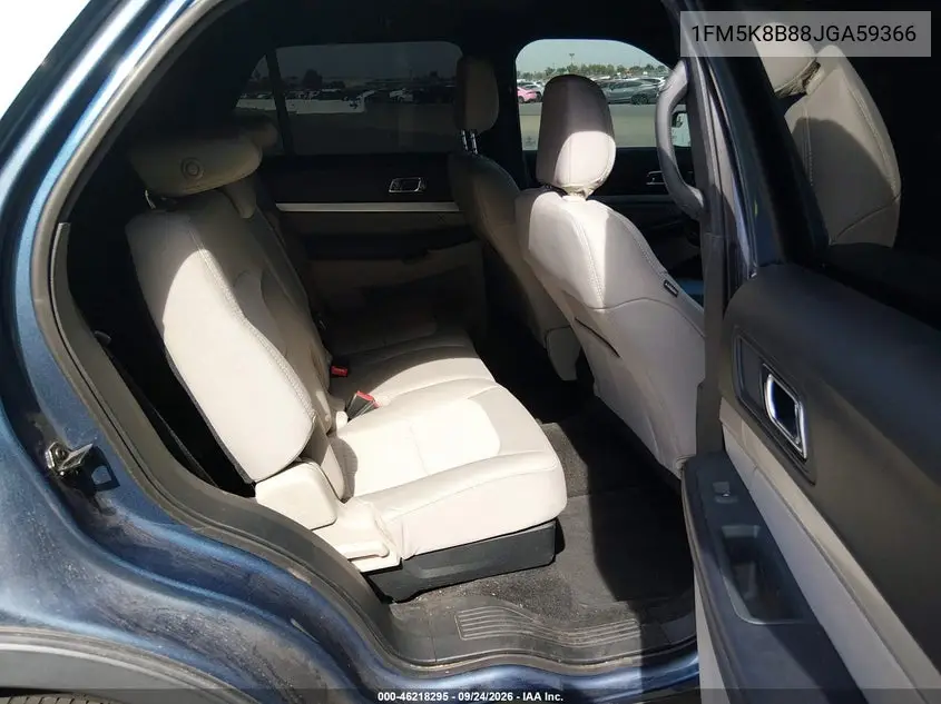 2018 FORD EXPLORER VIN 1FM5K8B88JGA59366 — фото 8