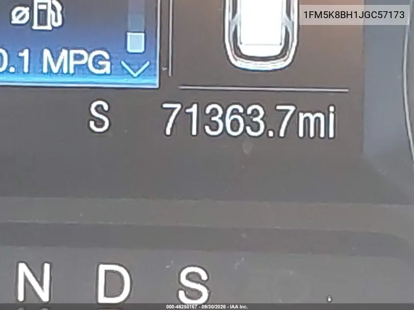 2018 FORD EXPLORER VIN 1FM5K8BH1JGC57173 — фото 15