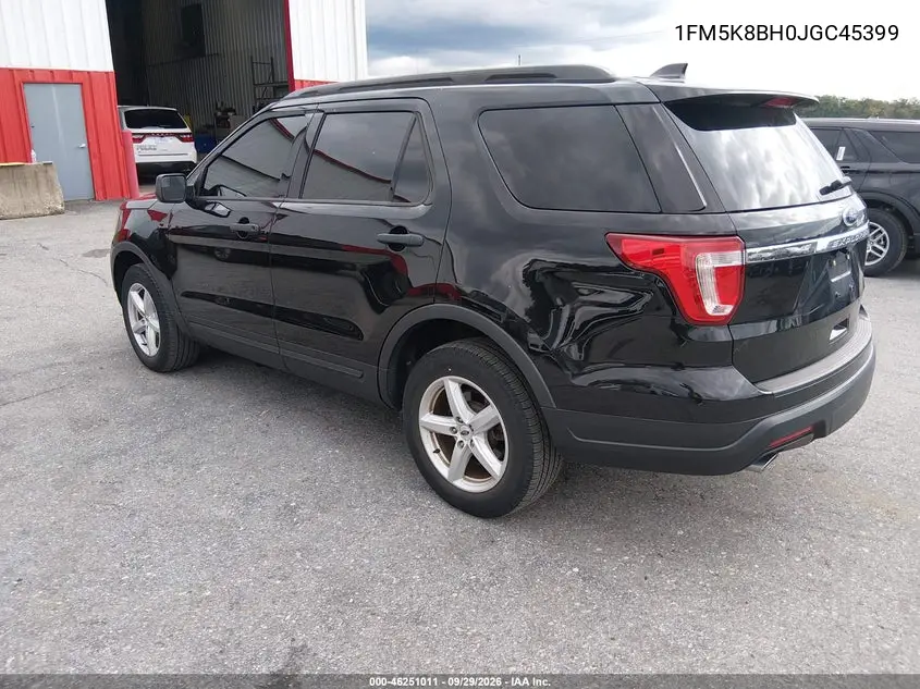 2018 FORD EXPLORER VIN 1FM5K8BH0JGC45399 — фото 3