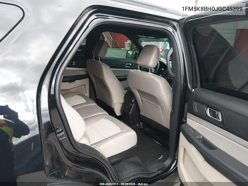 2018 FORD EXPLORER VIN 1FM5K8BH0JGC45399 — фото 8