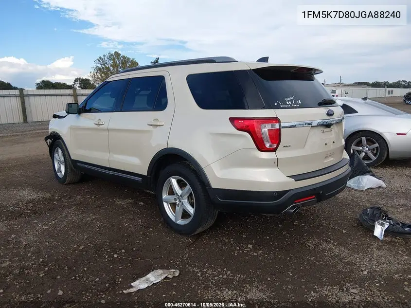 2018 FORD EXPLORER VIN 1FM5K7D80JGA88240 — фото 3