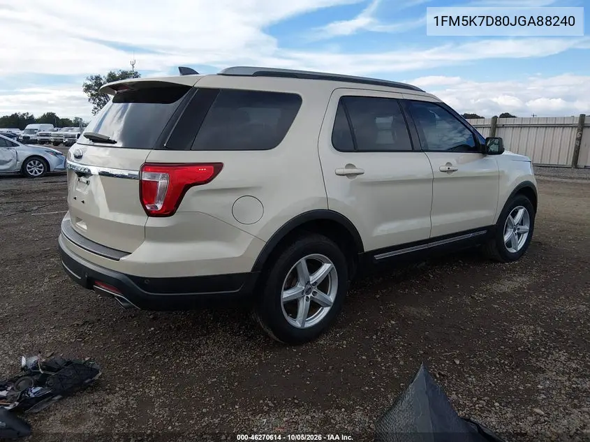 2018 FORD EXPLORER VIN 1FM5K7D80JGA88240 — фото 4