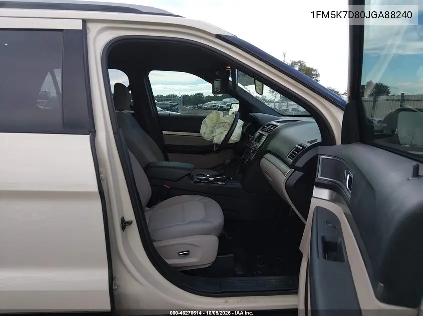 2018 FORD EXPLORER VIN 1FM5K7D80JGA88240 — фото 5