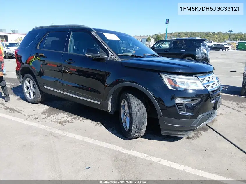 FORD EXPLORER 2018, VIN 1FM5K7DH6JGC33121