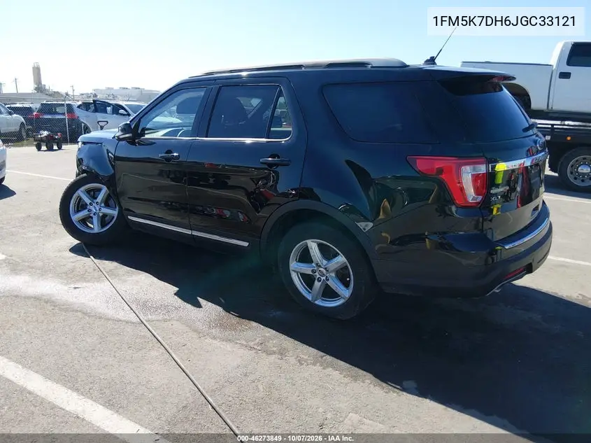 2018 FORD EXPLORER VIN 1FM5K7DH6JGC33121 — фото 3
