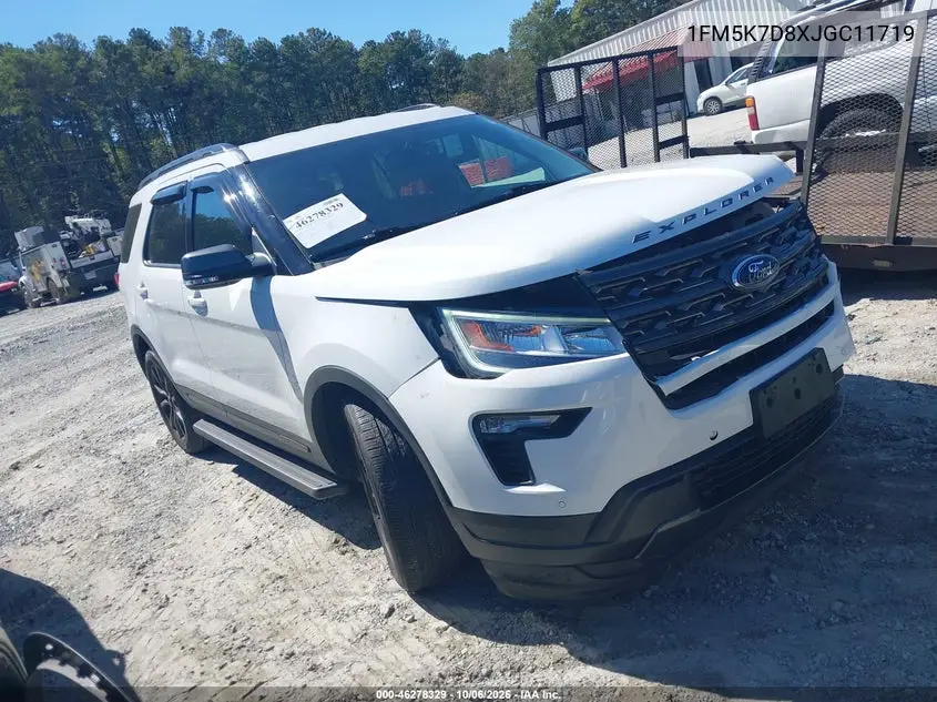 FORD EXPLORER 2018, VIN 1FM5K7D8XJGC11719