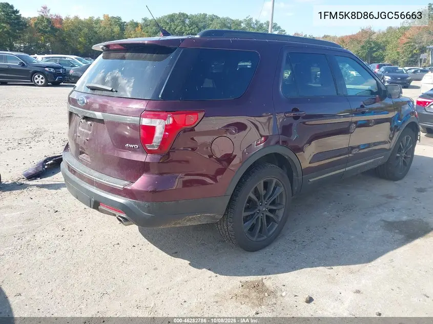 2018 FORD EXPLORER VIN 1FM5K8D86JGC56663 — фото 4