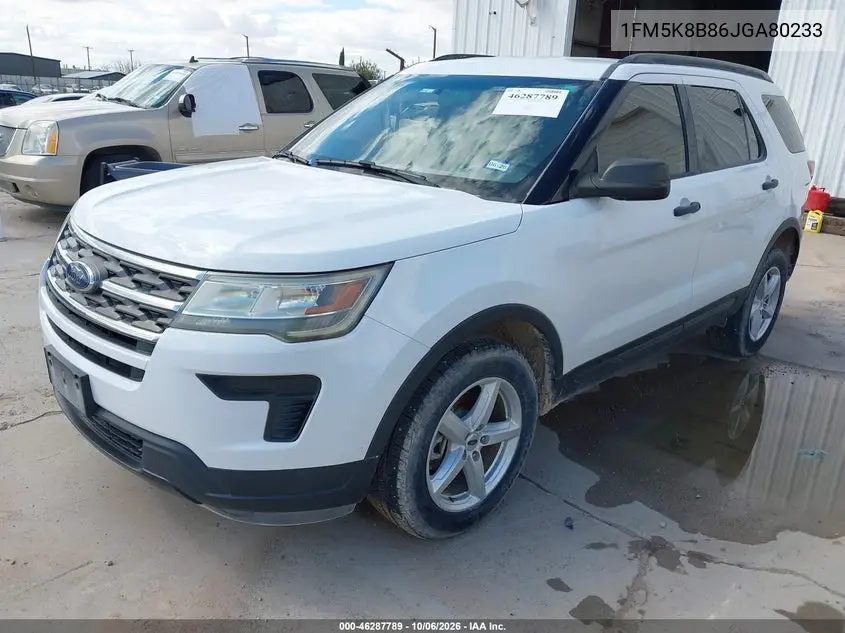 2018 FORD EXPLORER VIN 1FM5K8B86JGA80233 — фото 2