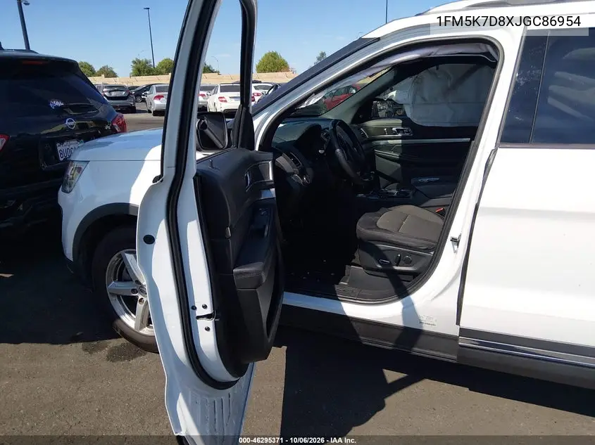 2018 FORD EXPLORER VIN 1FM5K7D8XJGC86954 — фото 5