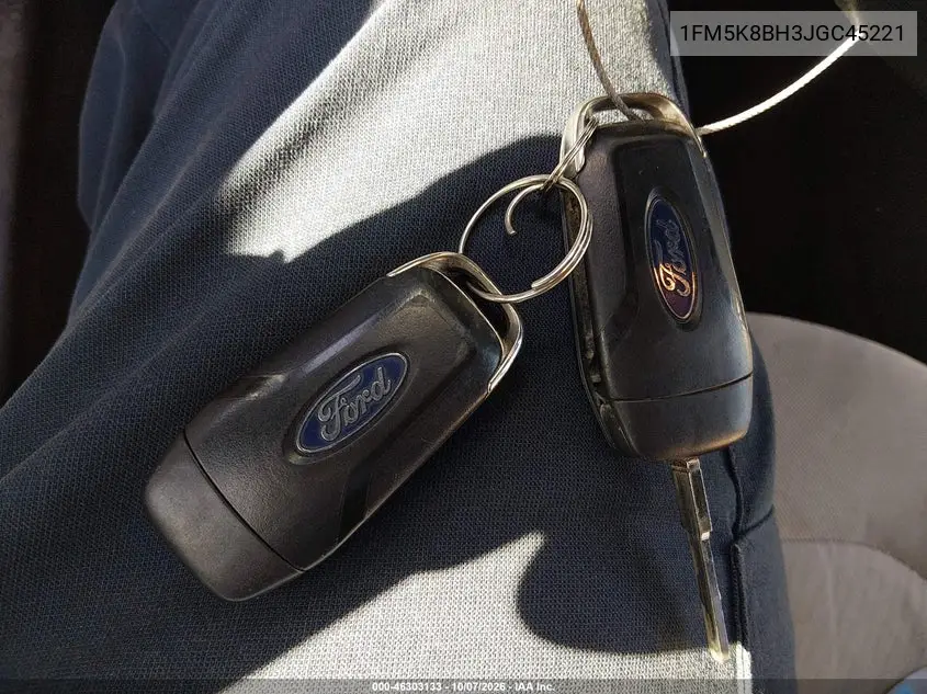 2018 FORD EXPLORER VIN 1FM5K8BH3JGC45221 — фото 11