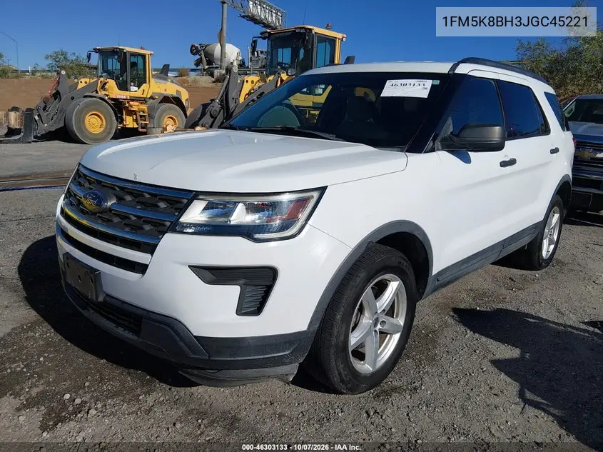 2018 FORD EXPLORER VIN 1FM5K8BH3JGC45221 — фото 2