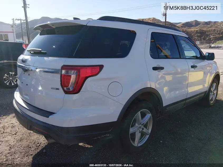 2018 FORD EXPLORER VIN 1FM5K8BH3JGC45221 — фото 4