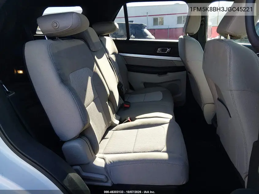 2018 FORD EXPLORER VIN 1FM5K8BH3JGC45221 — фото 8