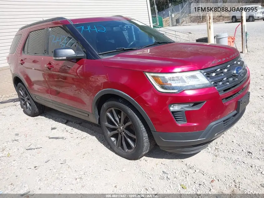FORD EXPLORER 2018, VIN 1FM5K8D88JGA96995