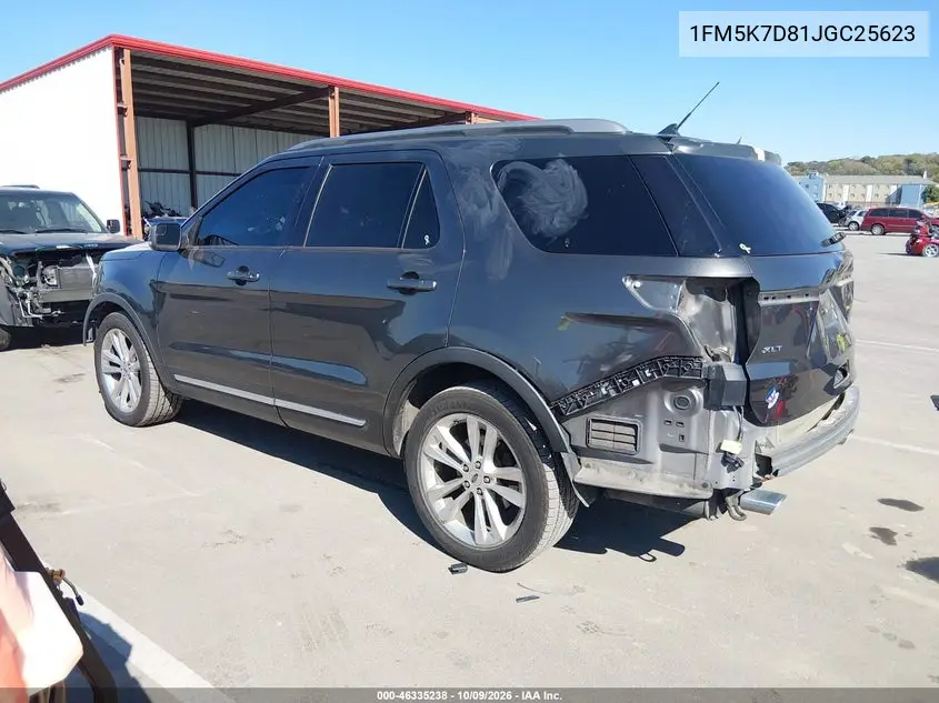 2018 FORD EXPLORER VIN 1FM5K7D81JGC25623 — фото 3