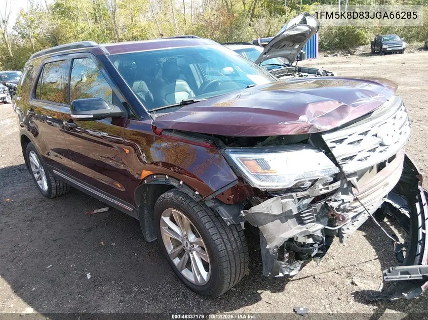 FORD EXPLORER 2018, VIN 1FM5K8D83JGA66285