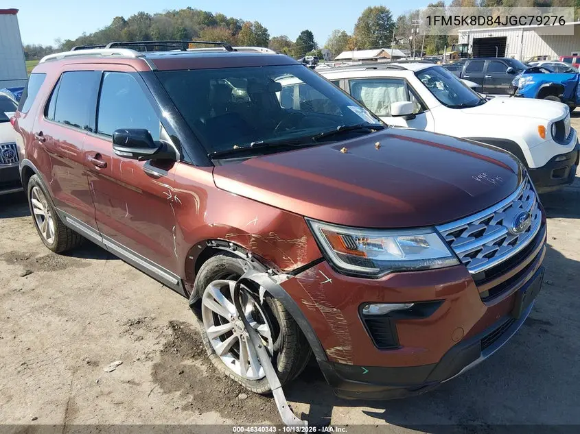 FORD EXPLORER 2018, VIN 1FM5K8D84JGC79276