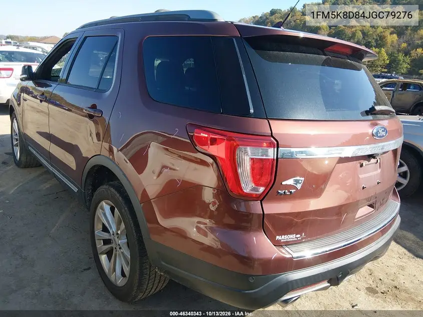 2018 FORD EXPLORER VIN 1FM5K8D84JGC79276 — фото 3