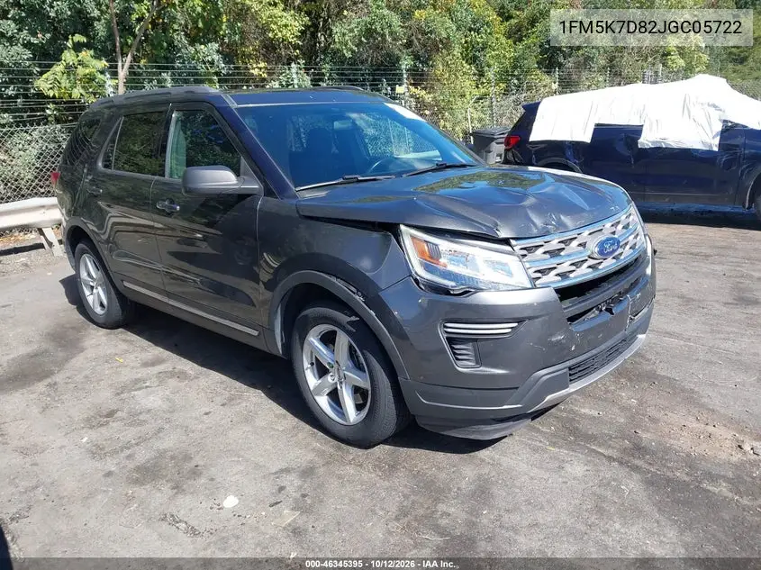 FORD EXPLORER 2018, VIN 1FM5K7D82JGC05722