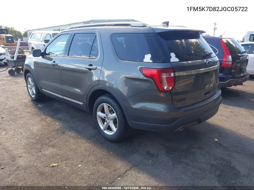2018 FORD EXPLORER VIN 1FM5K7D82JGC05722 — фото 3