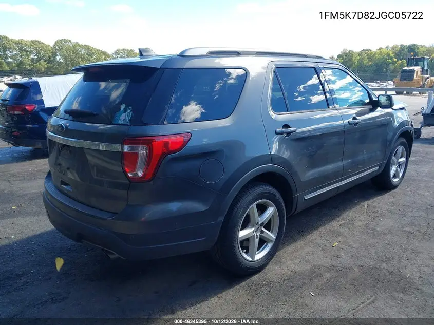 2018 FORD EXPLORER VIN 1FM5K7D82JGC05722 — фото 4