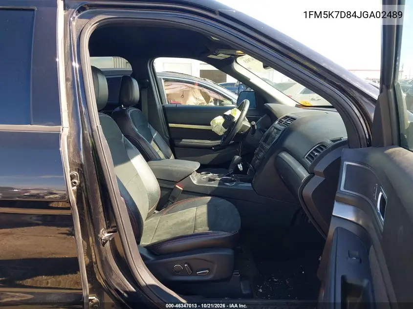 2018 FORD EXPLORER VIN 1FM5K7D84JGA02489 — фото 5
