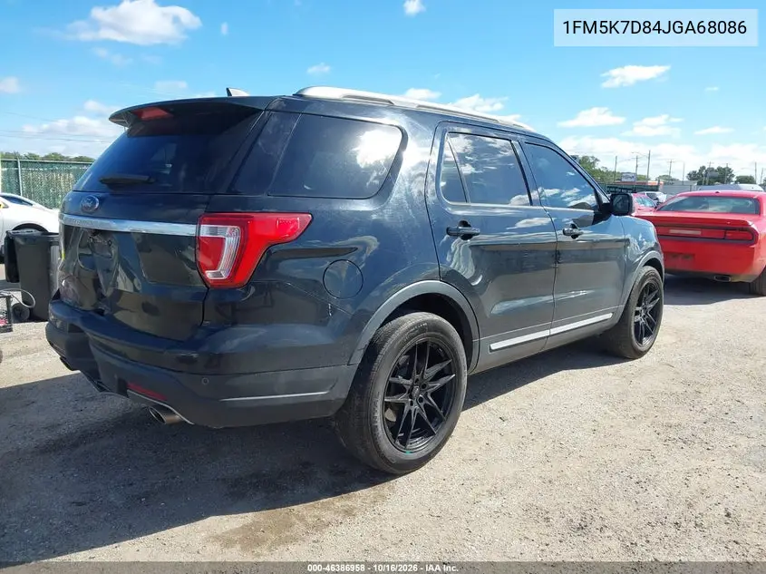 2018 FORD EXPLORER VIN 1FM5K7D84JGA68086 — фото 4