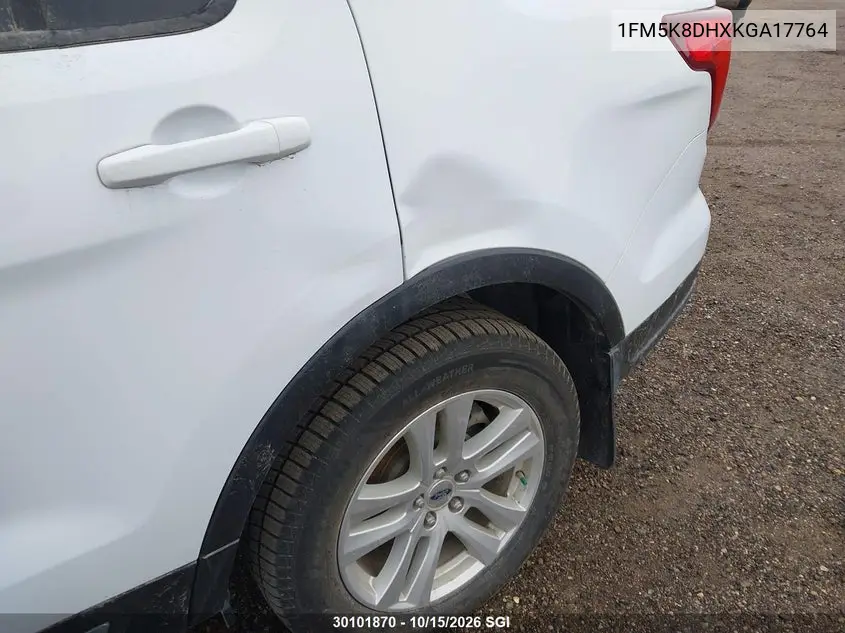 2019 FORD EXPLORER VIN 1FM5K8DHXKGA17764 — фото 17