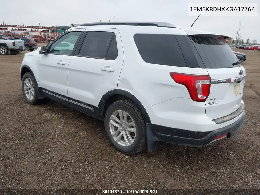 2019 FORD EXPLORER VIN 1FM5K8DHXKGA17764 — фото 3