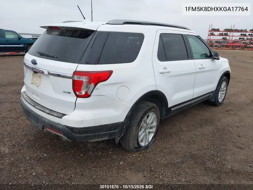 2019 FORD EXPLORER VIN 1FM5K8DHXKGA17764 — фото 4