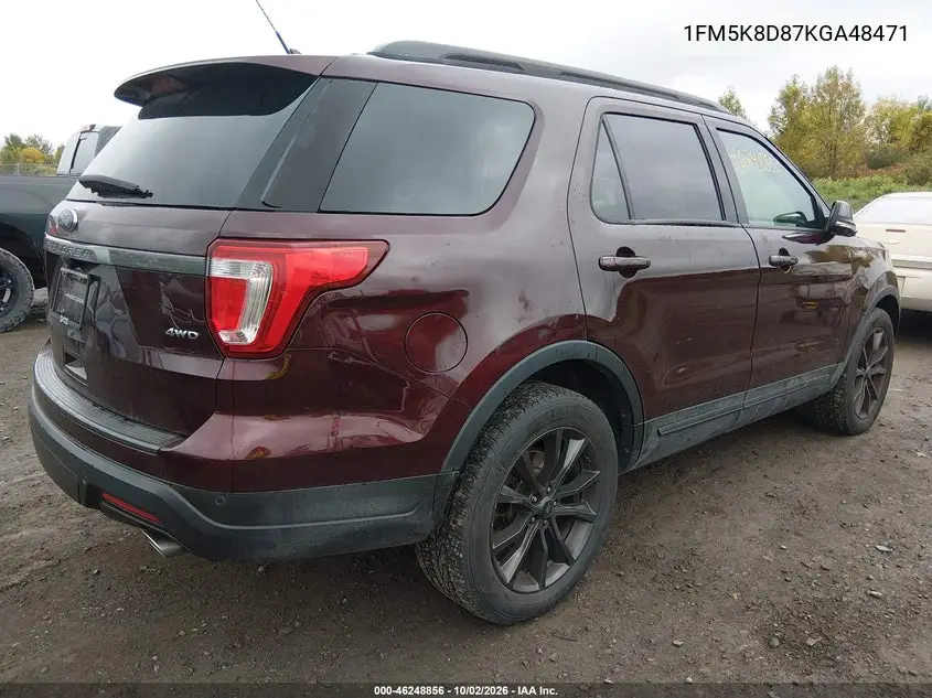 2019 FORD EXPLORER VIN 1FM5K8D87KGA48471 — фото 4