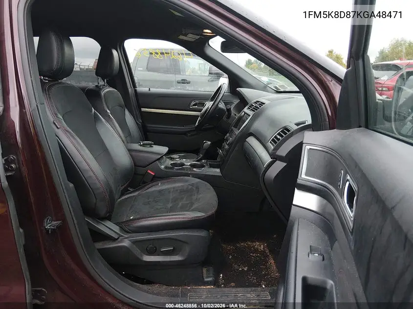 2019 FORD EXPLORER VIN 1FM5K8D87KGA48471 — фото 5