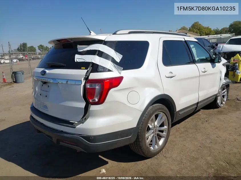 2019 FORD EXPLORER VIN 1FM5K7D80KGA10235 — фото 4