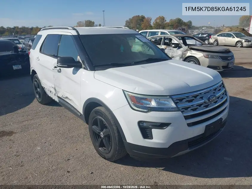 FORD EXPLORER 2019, VIN 1FM5K7D85KGA61245