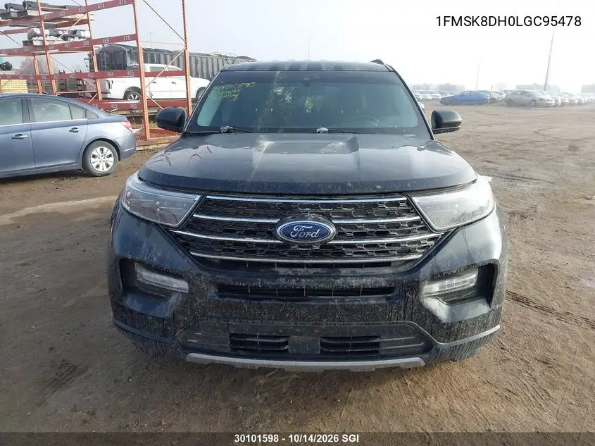 2020 FORD EXPLORER VIN 1FMSK8DH0LGC95478 — фото 13